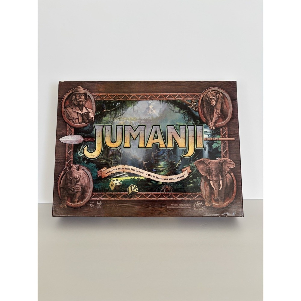 Spin Master Games Jumanji Adventure Board Game READ